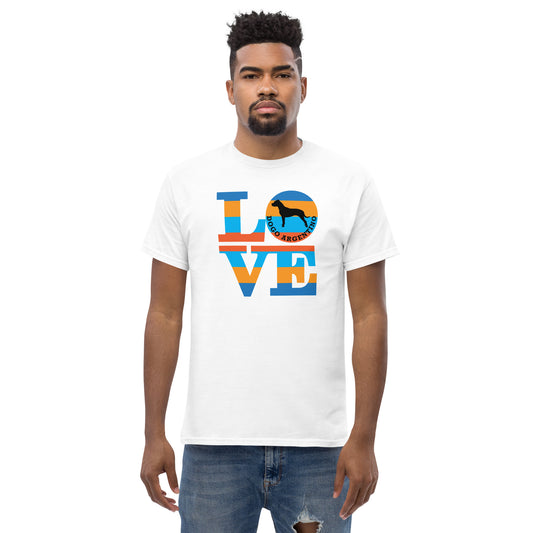 Love Dogo Argentino Men's classic tee