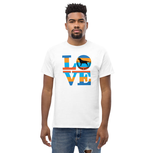 Love Labrador Retriever Men's classic tee