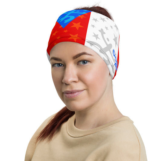 Puerto Rican Flag with Coqui Neck Gaiter