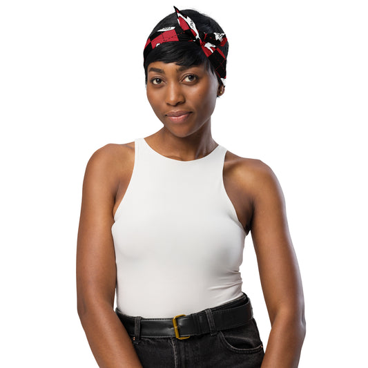 Great Dane Red and Black All-over print bandana