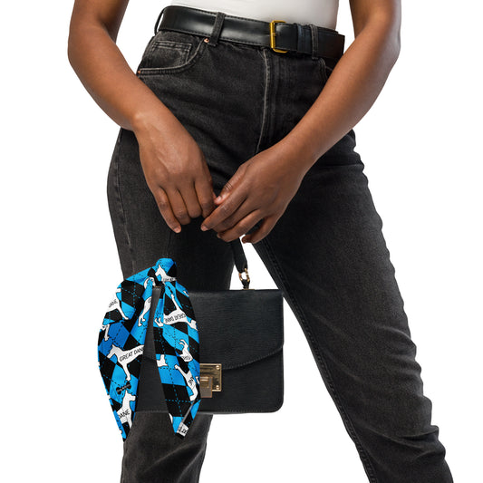Great Dane Blue and Black All-over print bandana
