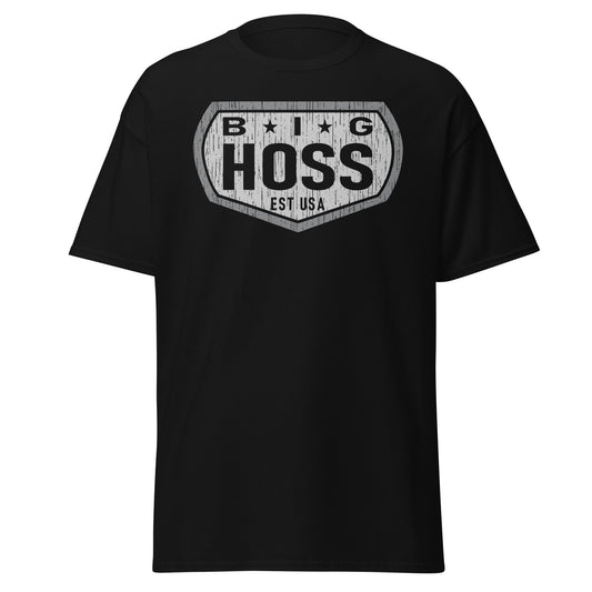Big Hoss Mens Black T-Shirt.