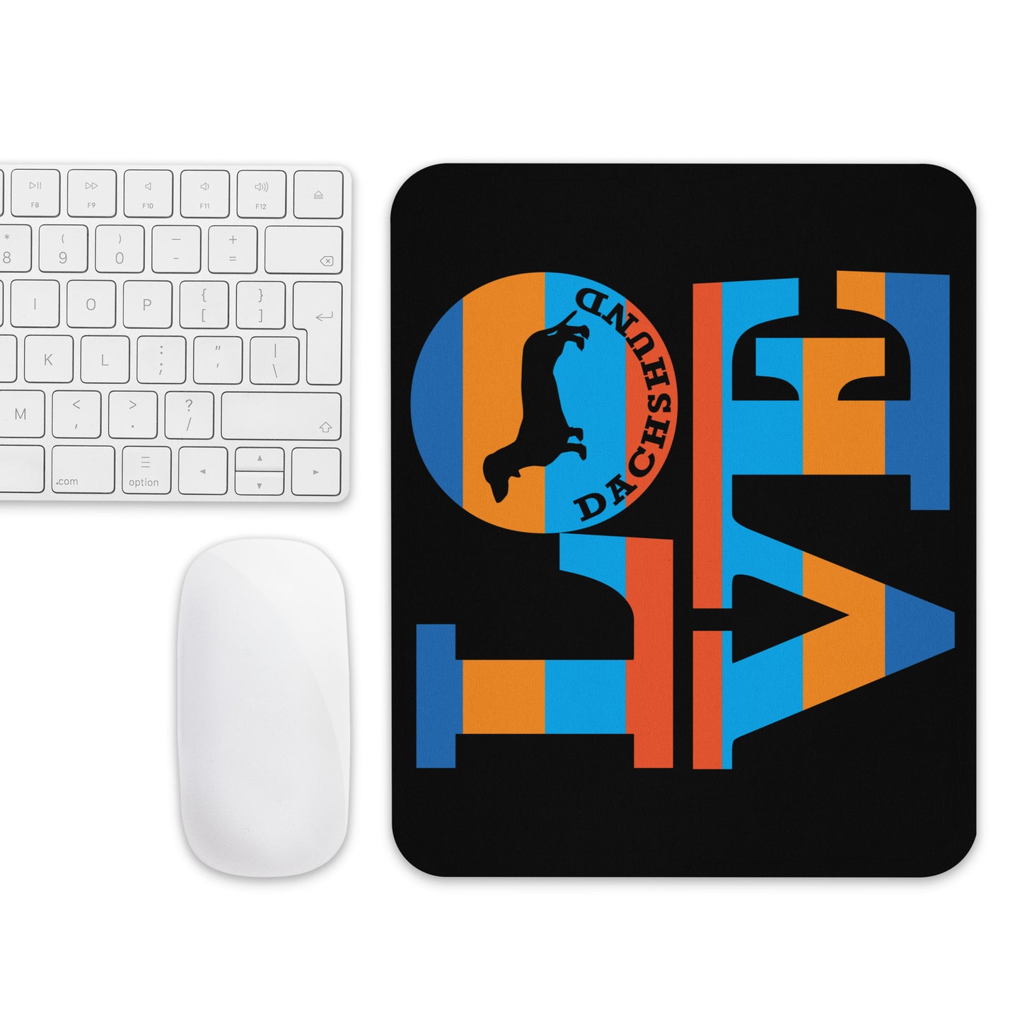 Love Dachshund Mouse pad