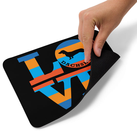 Love Dachshund Mouse pad