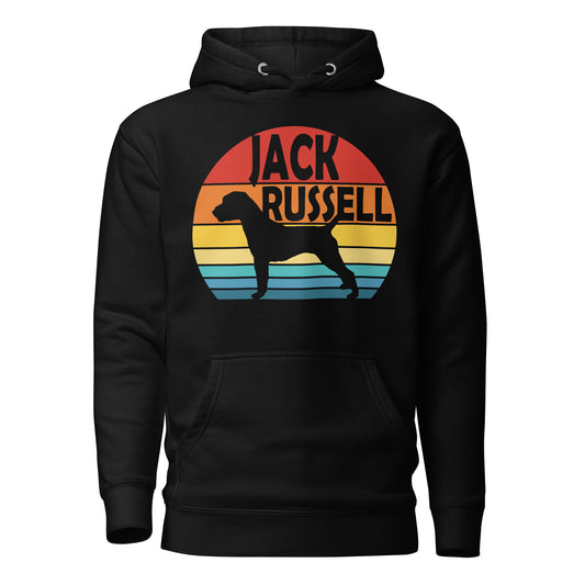 Sunset Jack Russell Unisex Hoodie