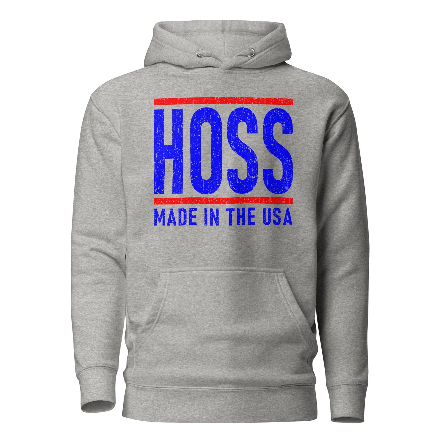 Hoss men's carbon grey hoodie sweater
