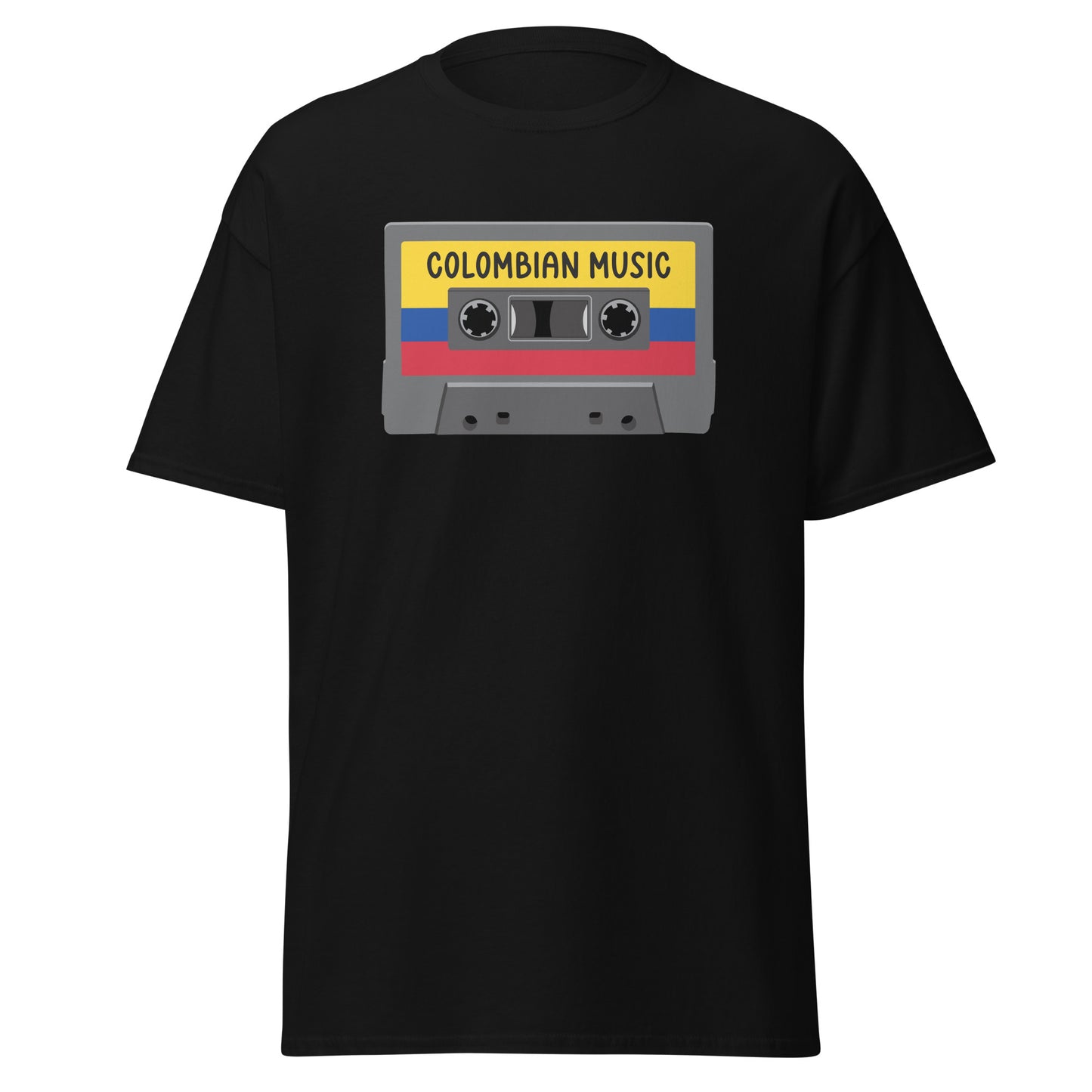 Colombian Music Cassette Tapes Men's classic tee