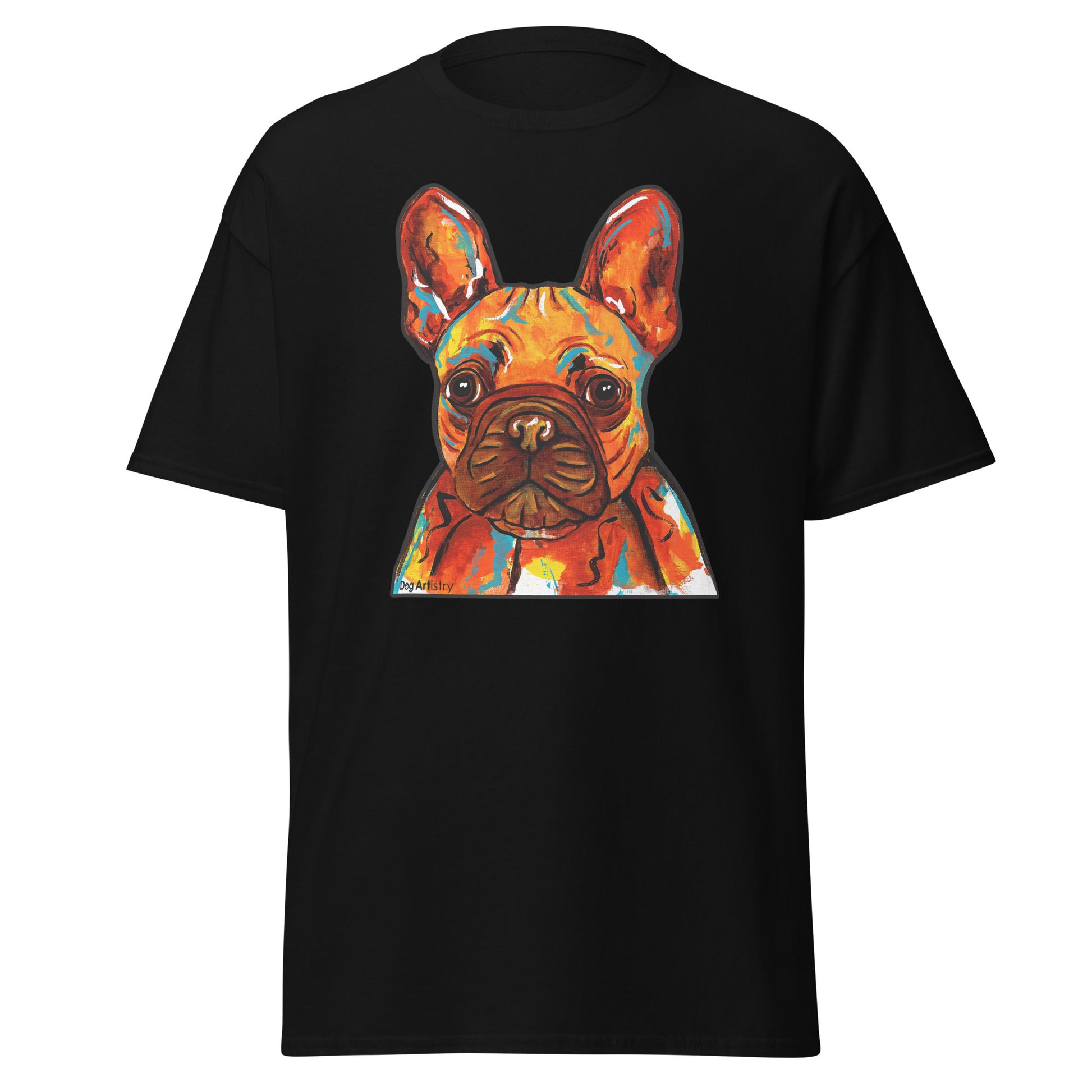 French Bulldog men's t-shirt by Dog Artistry