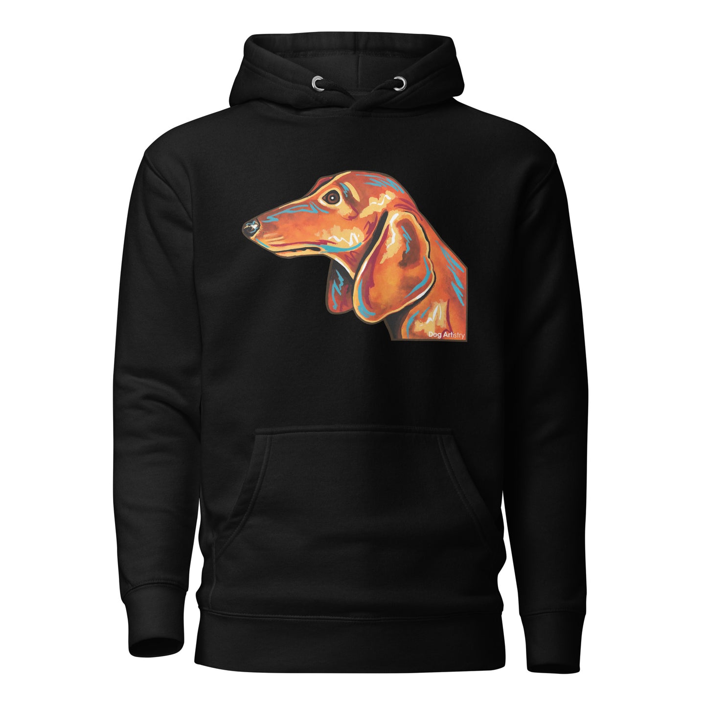 Dachshund Unisex Hoodie by Dog Artistry