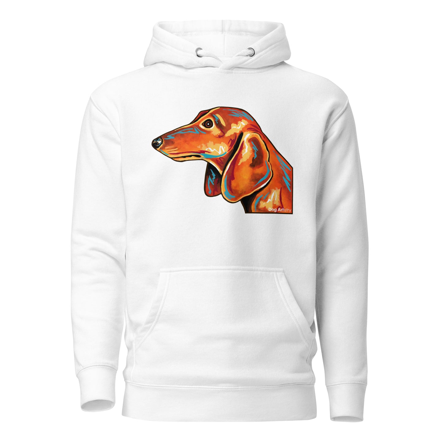 Dachshund Unisex Hoodie by Dog Artistry