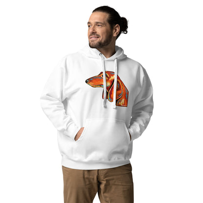 Dachshund Unisex Hoodie by Dog Artistry