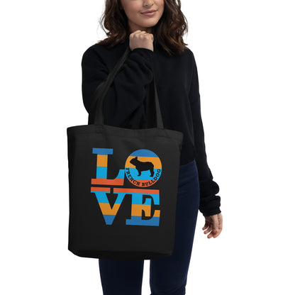 Love French Bulldog Eco Tote Bag