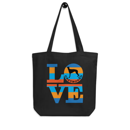 Love Greyhound Eco Tote Bag