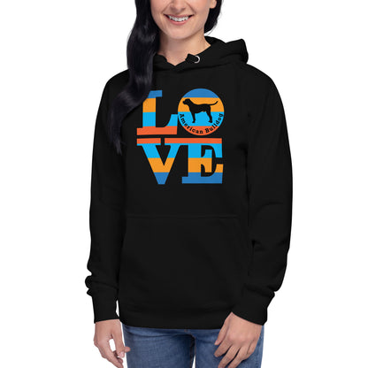 Love American Bulldog Unisex Hoodie