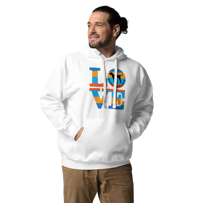 Love American Bulldog Unisex Hoodie