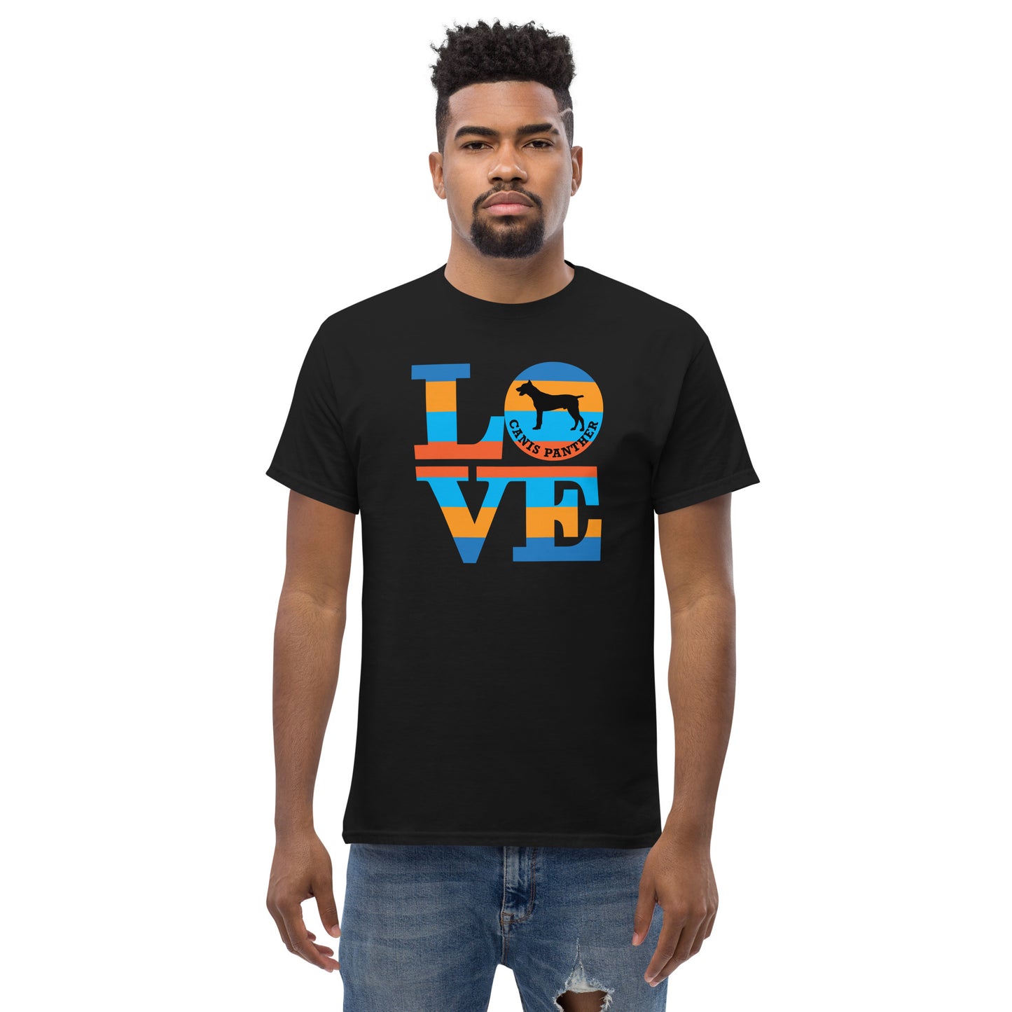 Love Canis Panther Men's classic tee