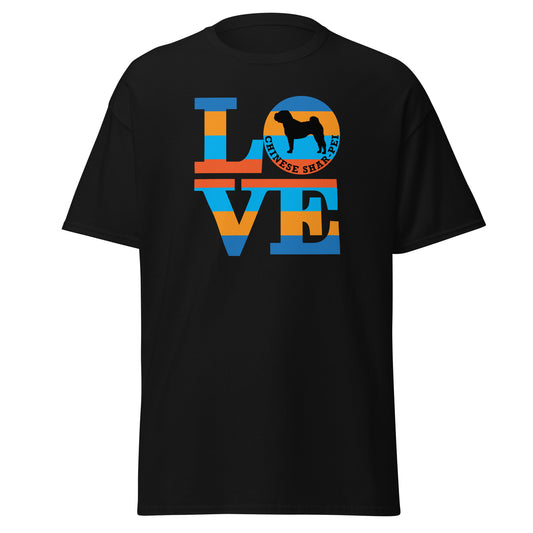 Love Chinese Shar-Pei Men's classic tee