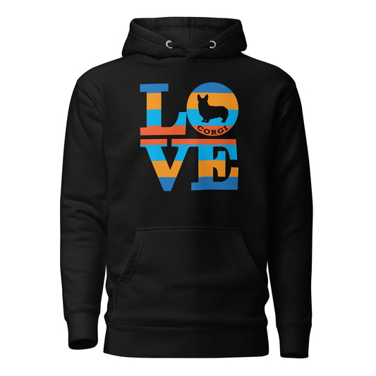 Love Corgi Unisex Hoodie