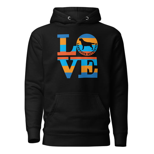 Love Labrador Retriever Unisex Hoodie