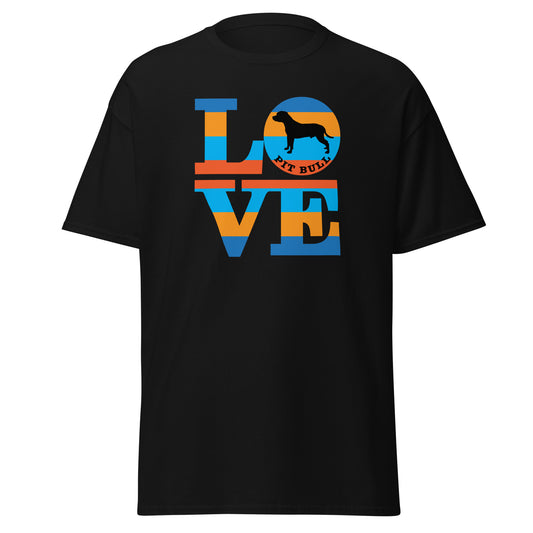 Love Pit Bull Men's classic tee