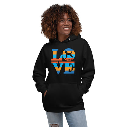 Love Poodle Unisex Hoodie