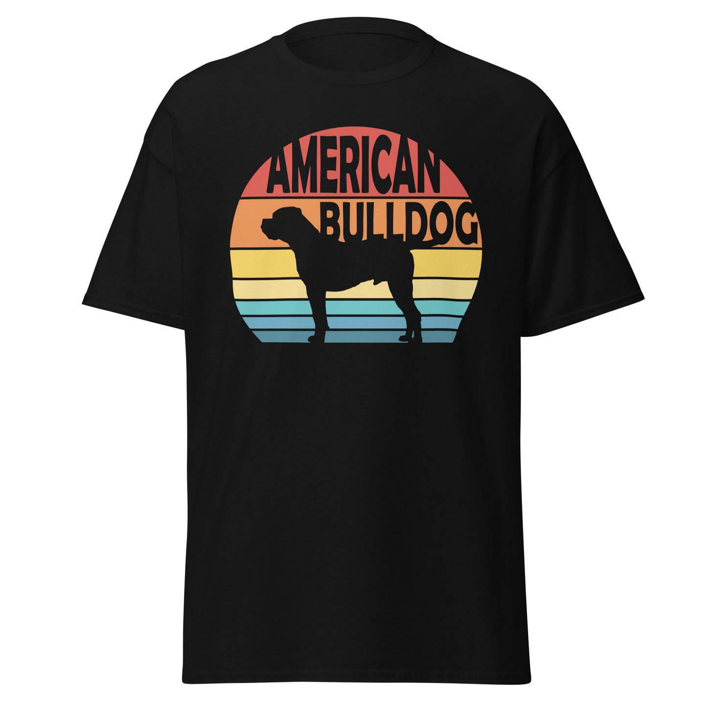 Sunset American Bulldog Men's classic tee