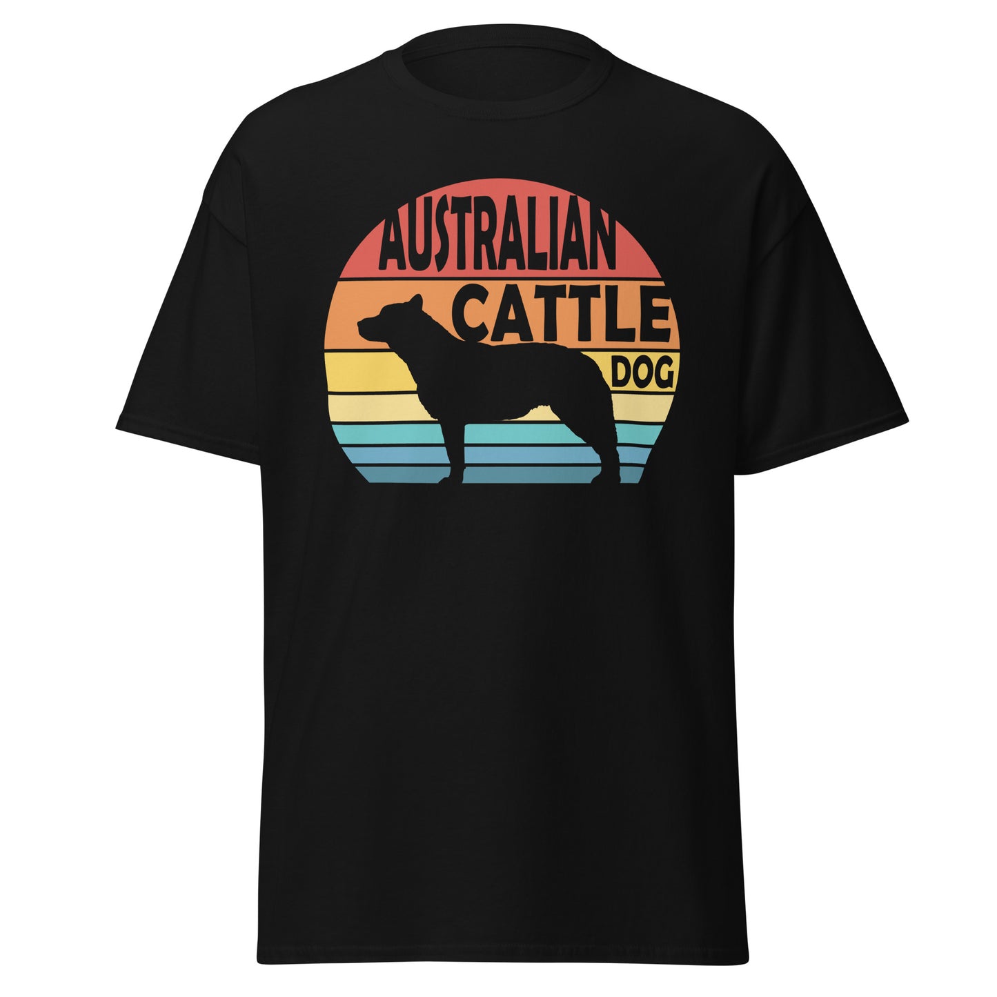 Sunset Australian Cattle Dog Men's classic tee