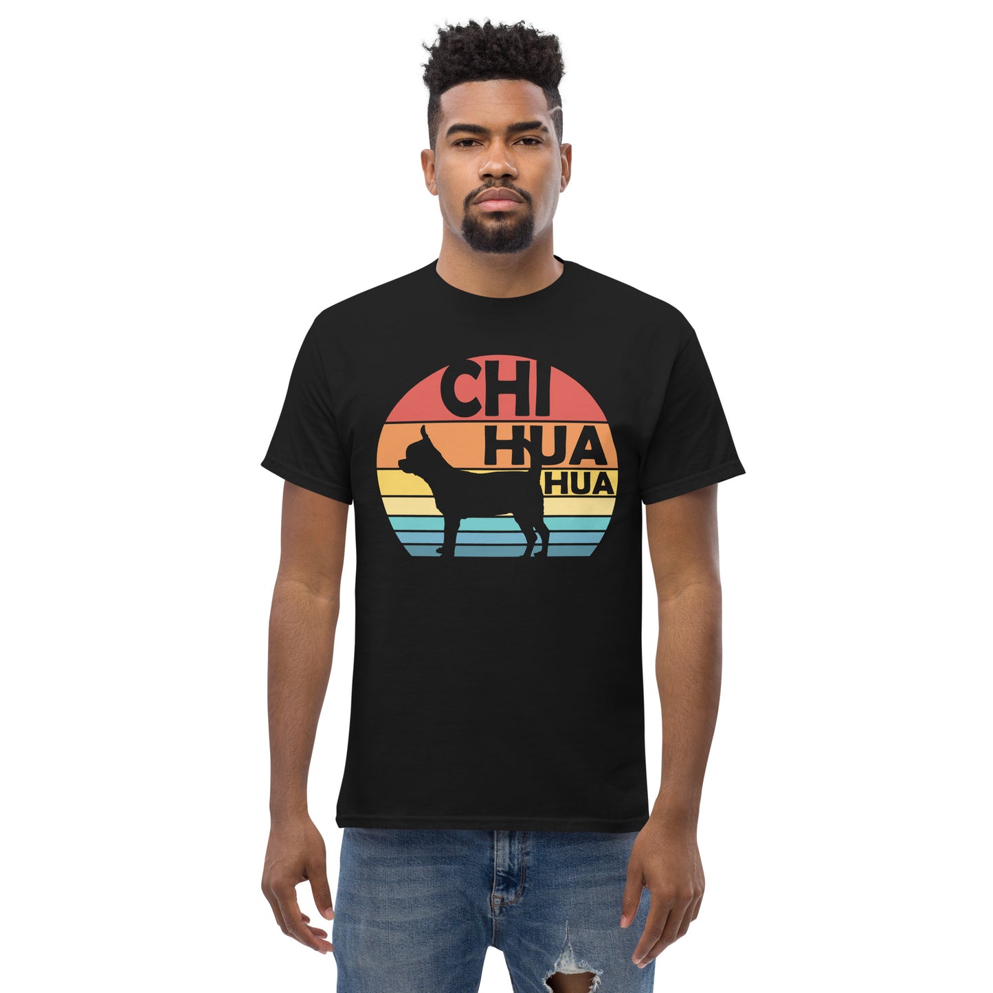 Sunset Chihuahua Men's classic tee