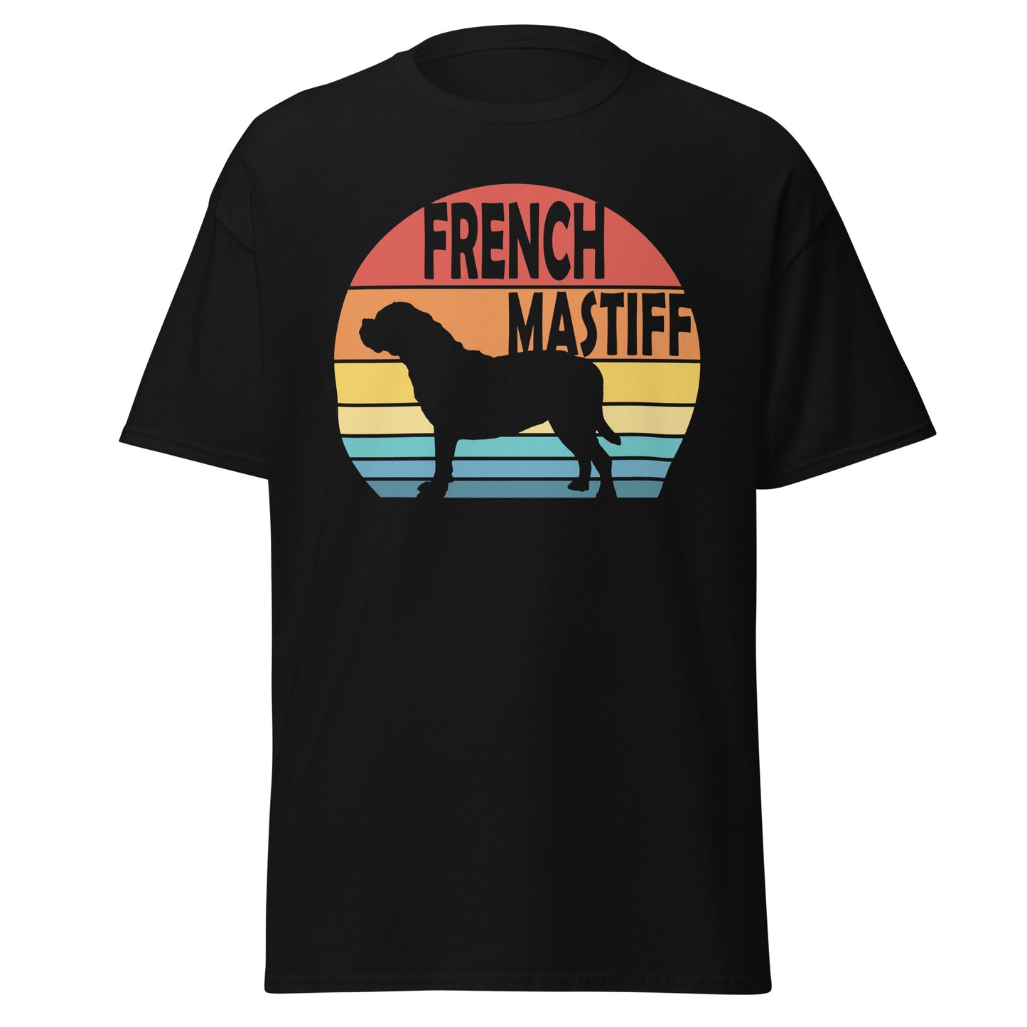 Sunset French Mastiff Men's classic tee