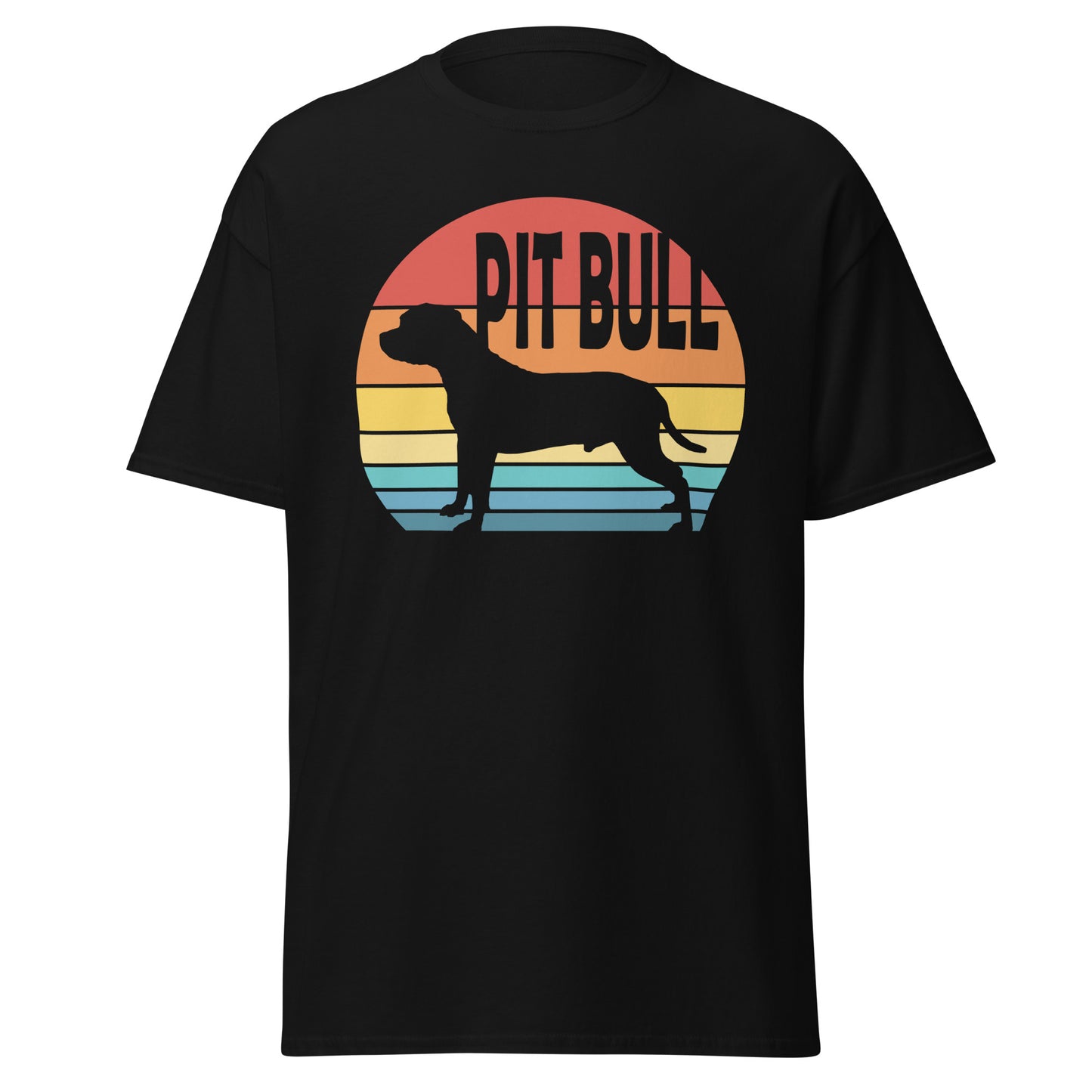 Sunset Pit Bull Men's classic tee
