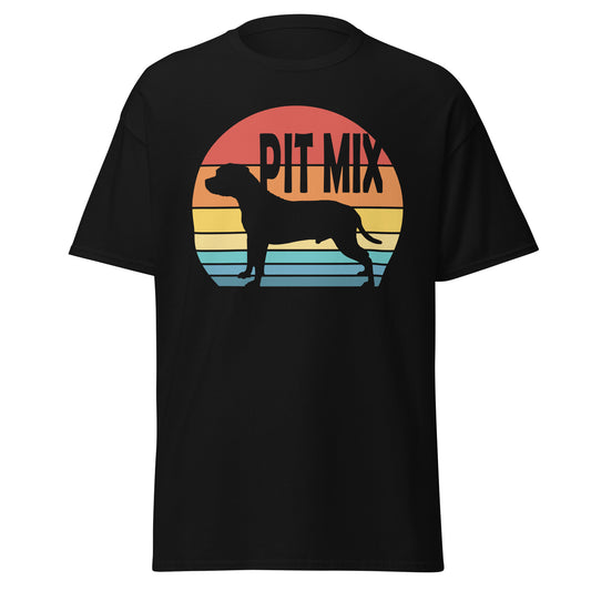 Sunset Pit Mix Men's classic tee