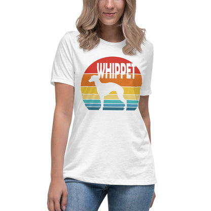 Sunset Whippet Women's Relaxed T-Shirt