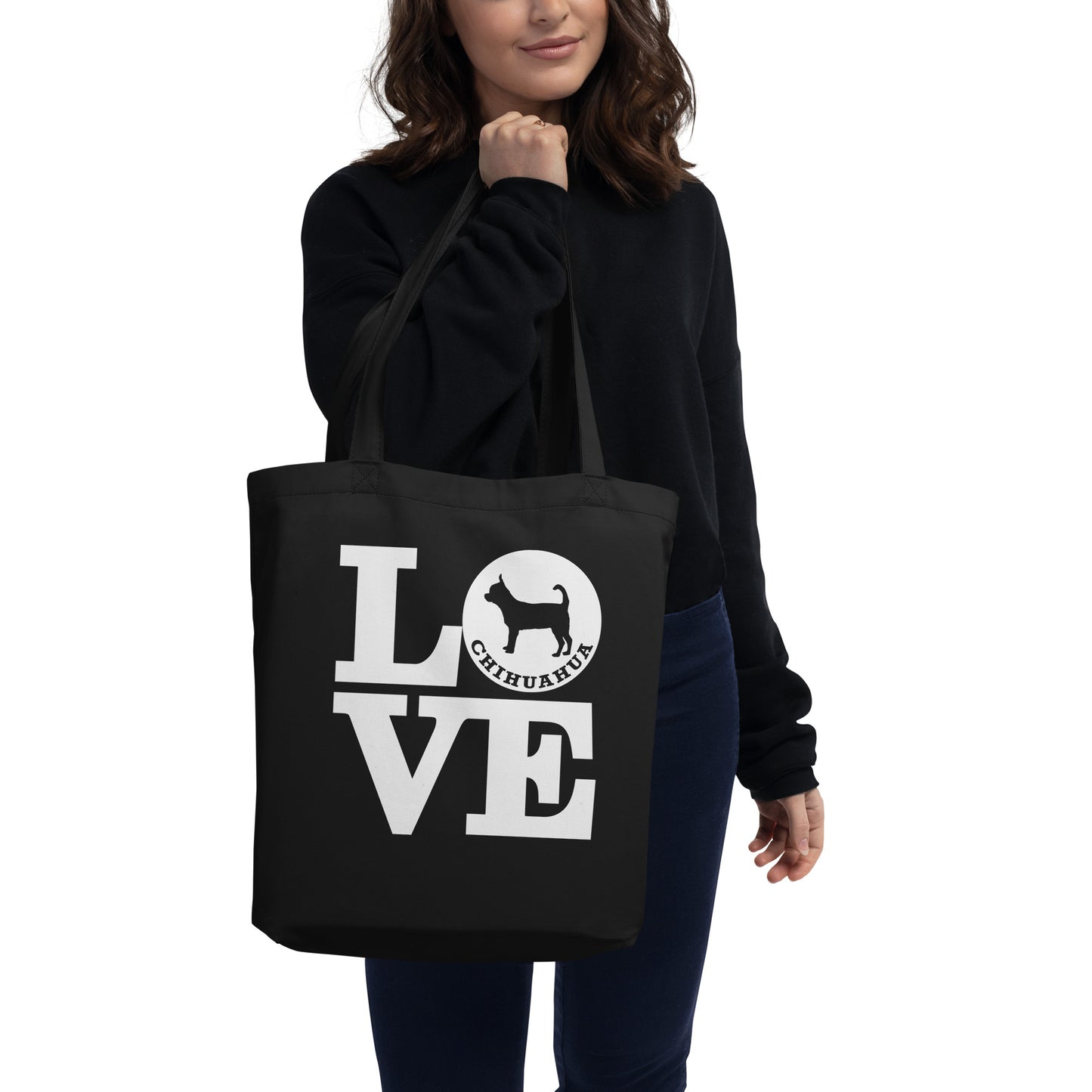 Love Chihuahua Eco Tote Bag