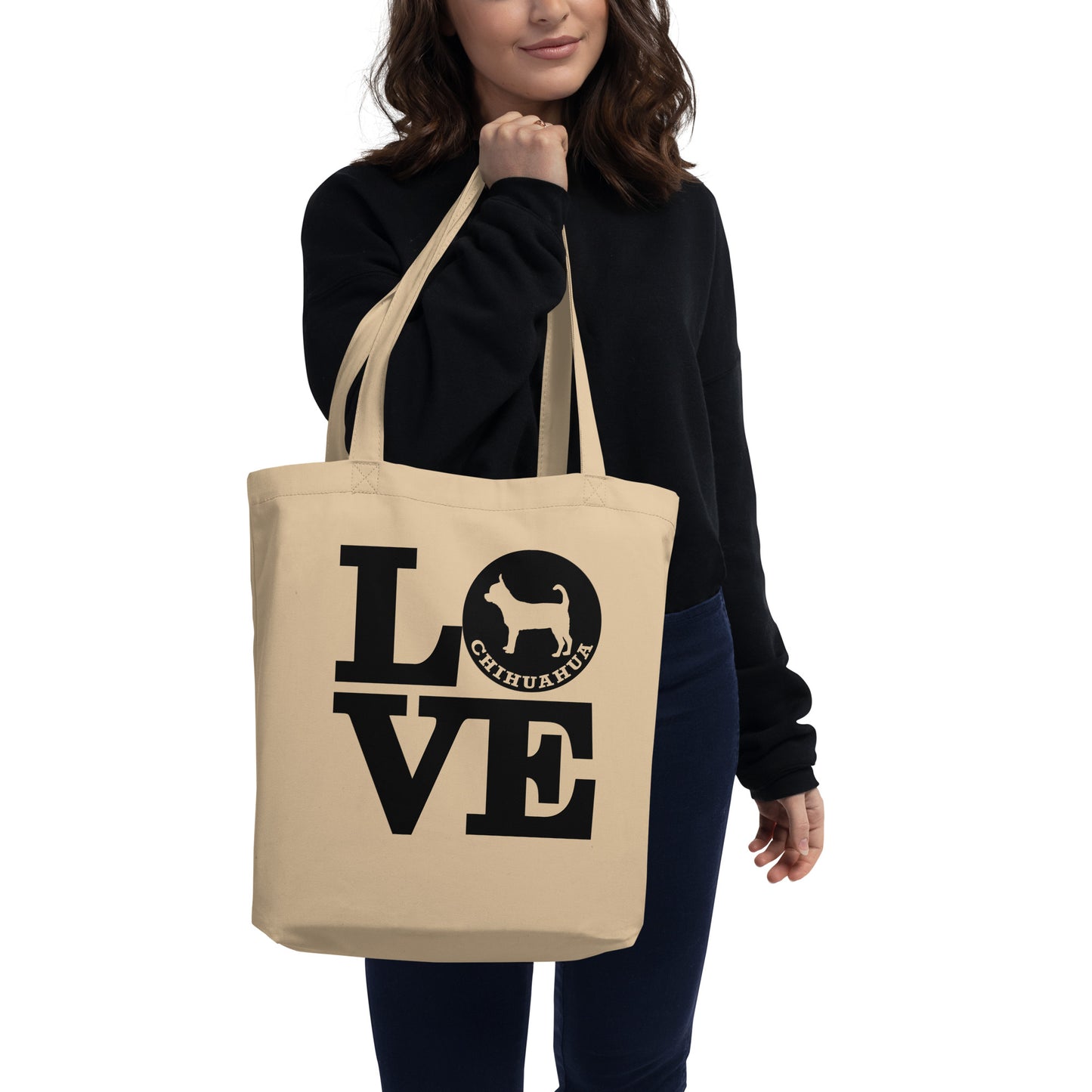 Love Chihuahua Eco Tote Bag