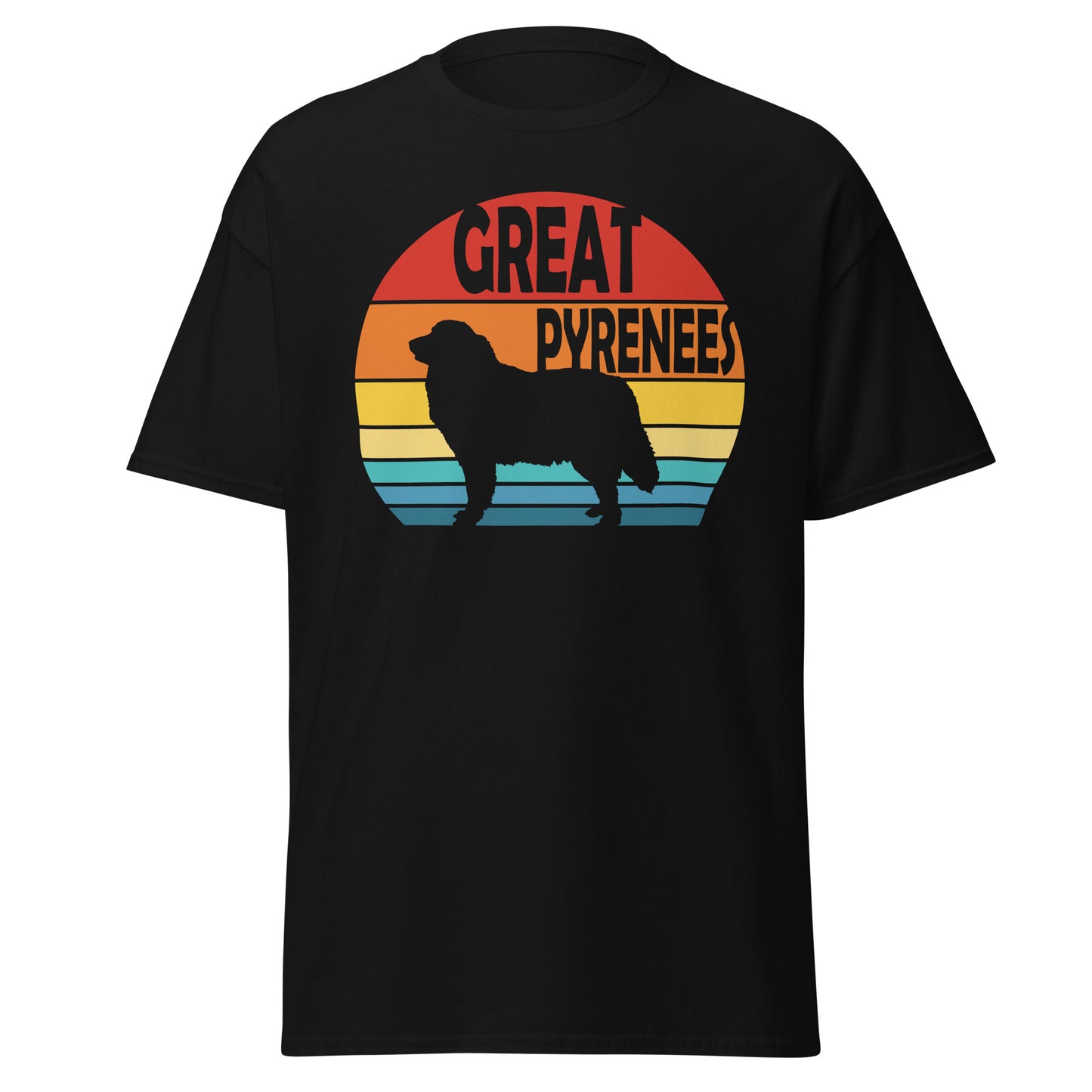 Sunset Great Pyrenees Men's classic tee