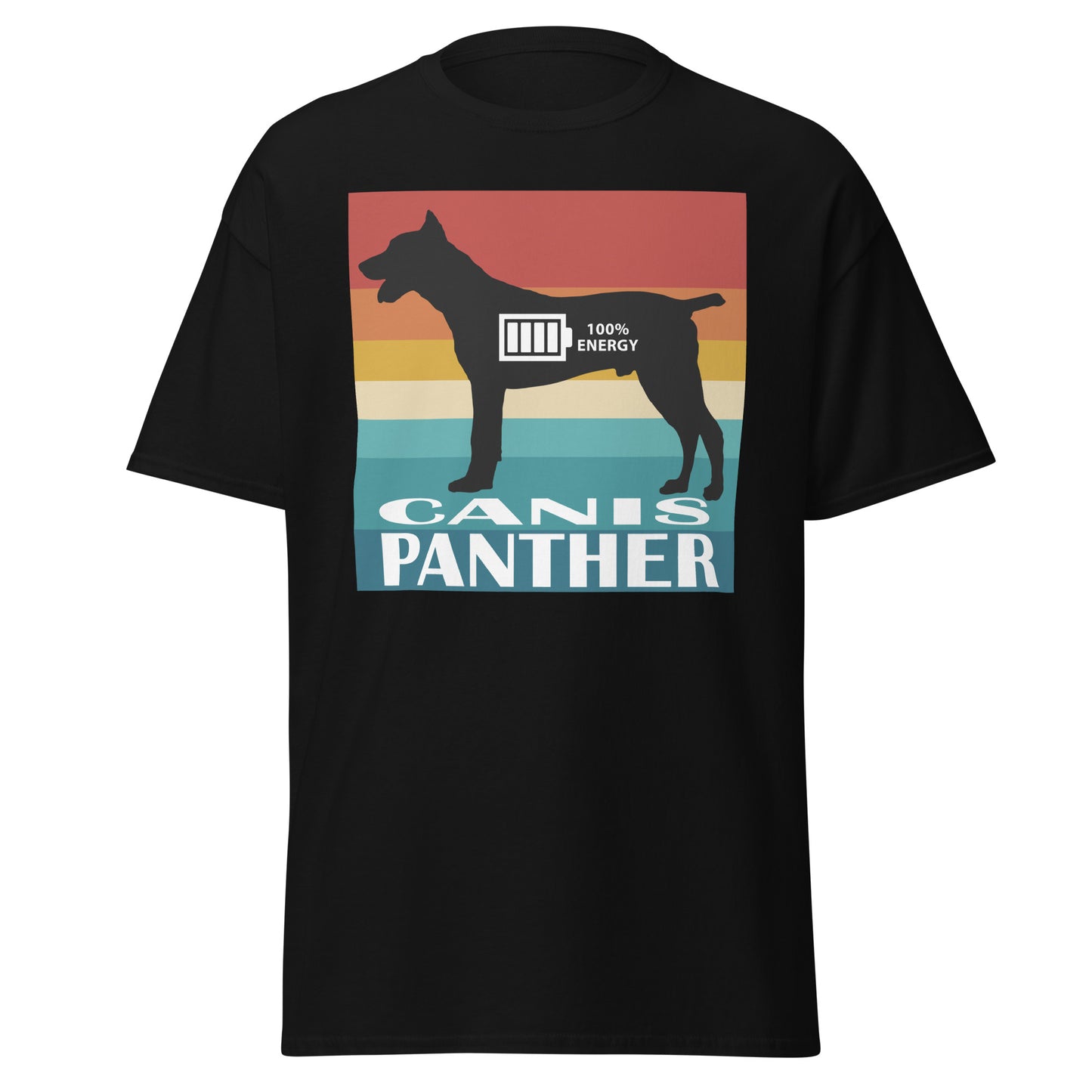 Canis Panther 100% Energy Men's classic tee by Dog Artistry