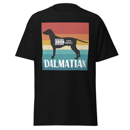 Dalmatian 100% Energy Men's classic tee by Dog Artistry