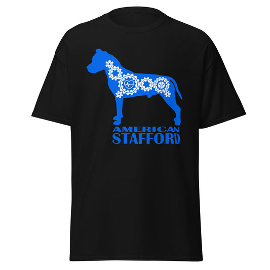 American Stafford Bionic Men's classic tee by Dog Artistry