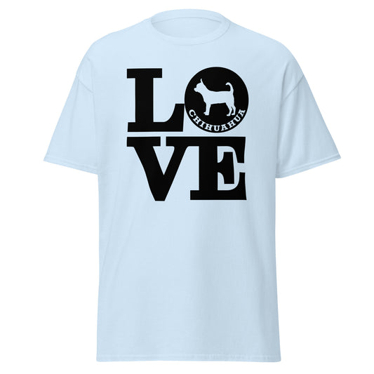 Love Chihuahua Men's classic tee