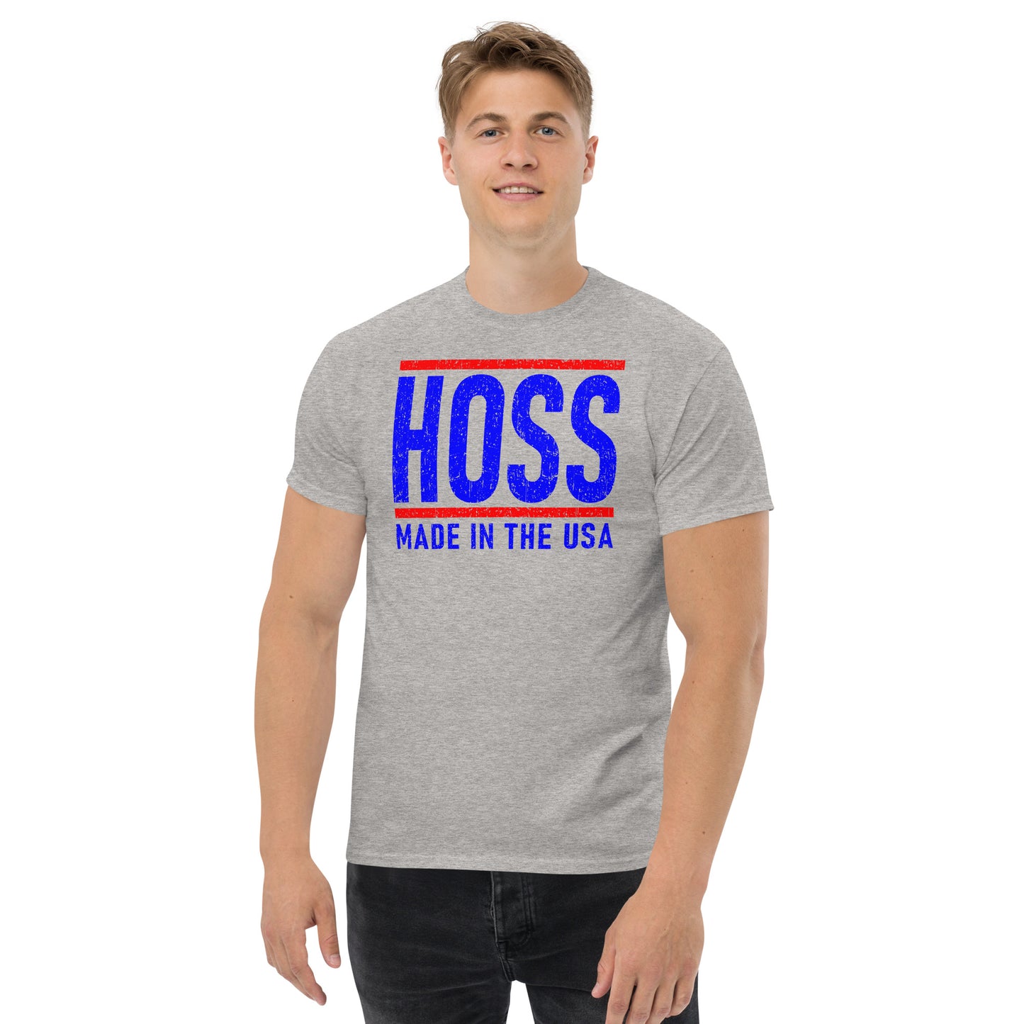 Hoss men's sport grey t-shirt