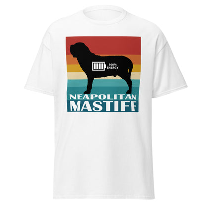 Neapolitan Mastiff 100% Energy Men's classic tee by Dog Artistry