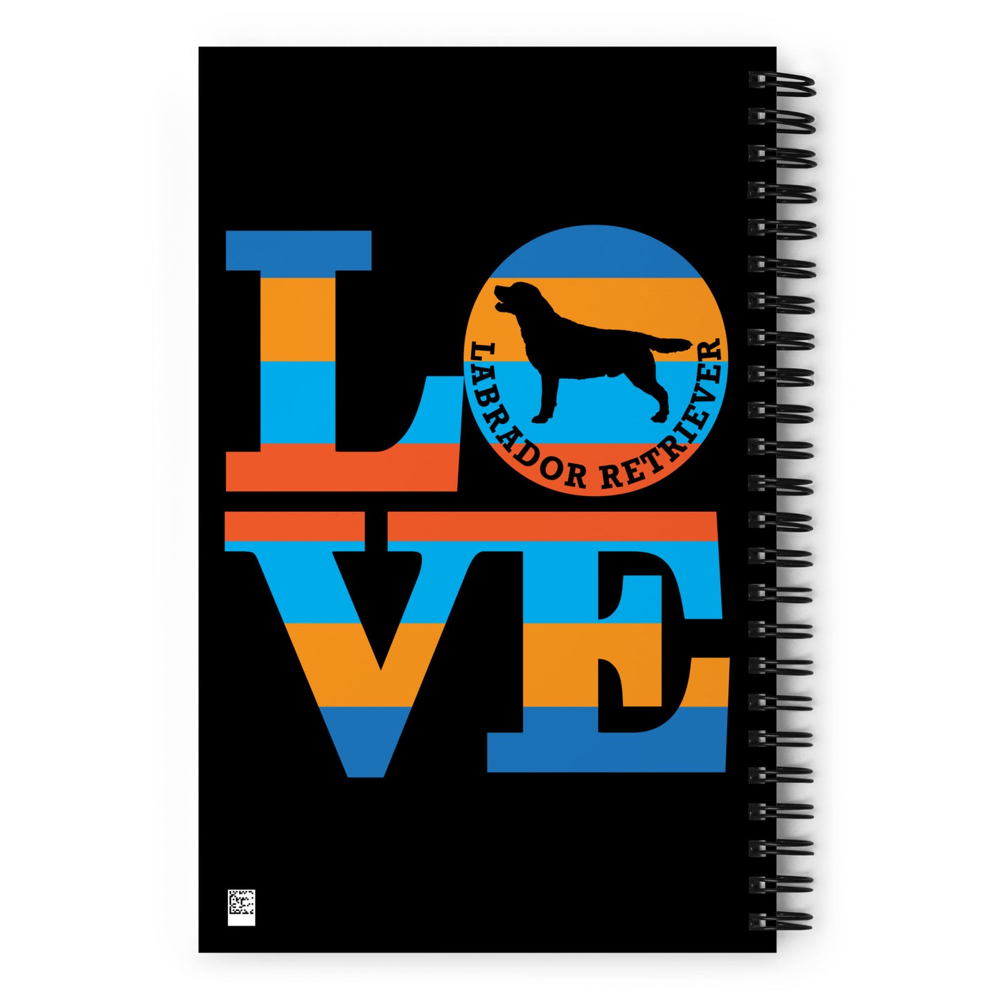 Love Labrador Retriever Spiral notebook