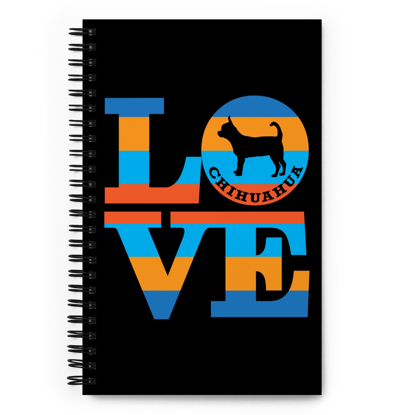 Love Chihuahua Spiral notebook