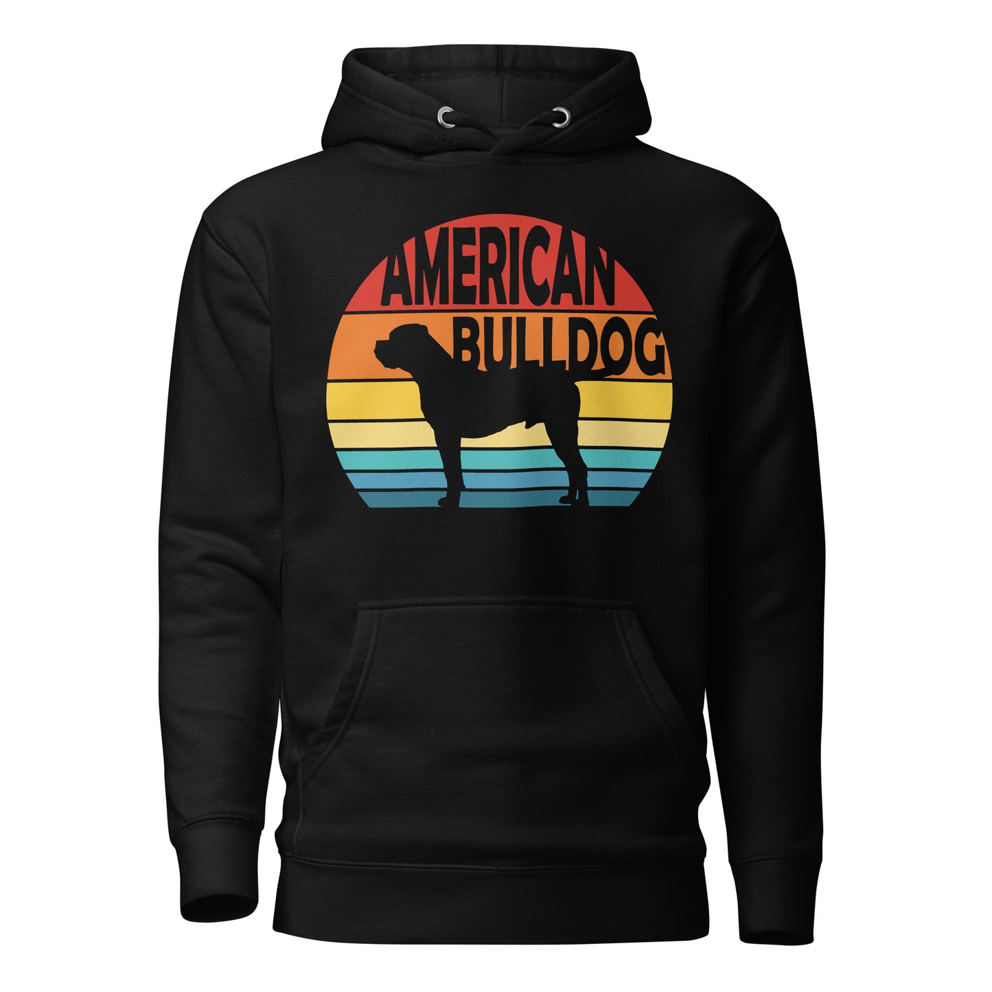 Sunset American Bulldog Unisex Hoodie