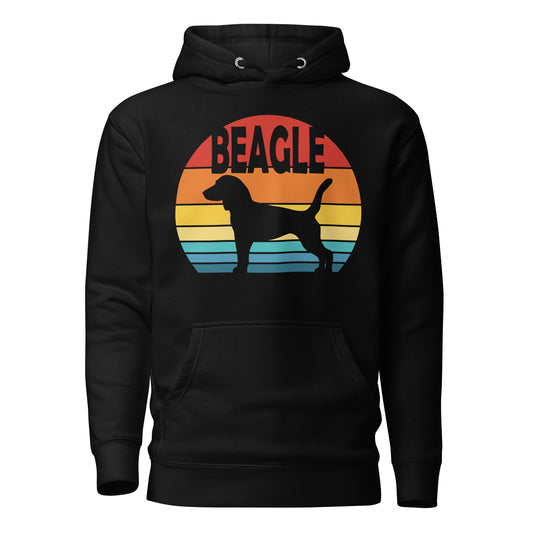 Sunset Beagle Unisex Hoodie
