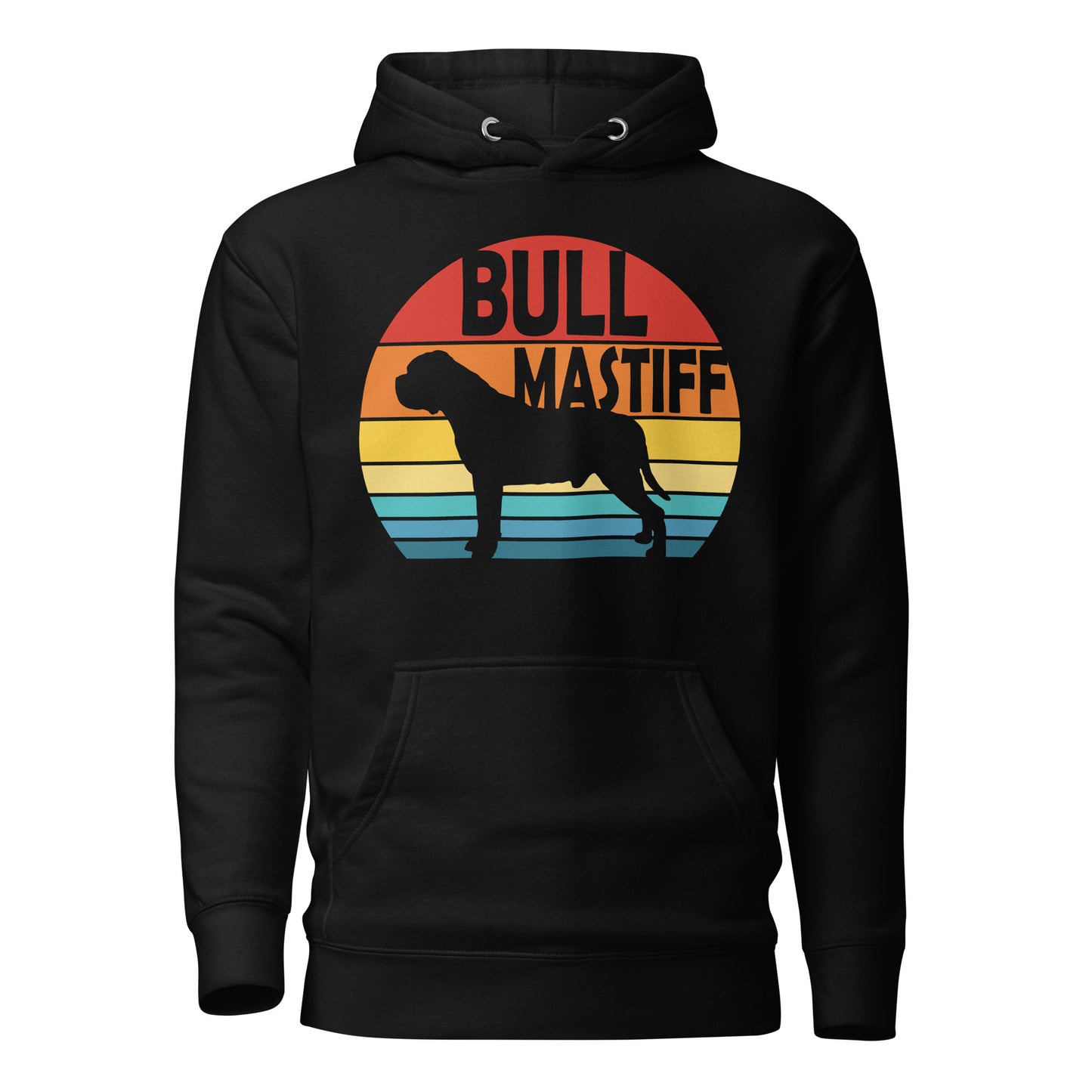 Sunset Bull Mastiff Unisex Hoodie