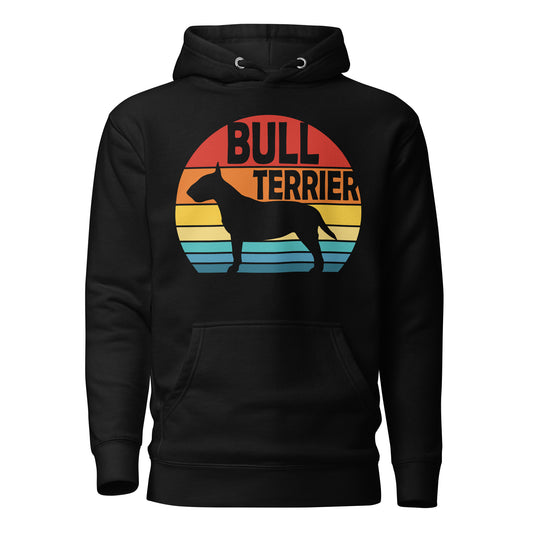 Sunset Bull Terrier Unisex Hoodie