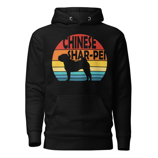 Sunset Chinese Shar-Pei Unisex Hoodie