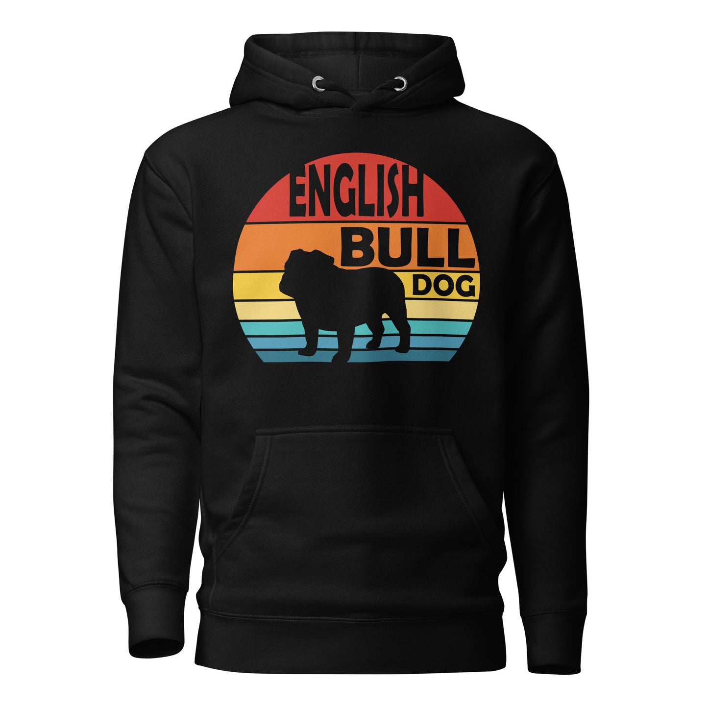 Sunset English Bulldog Unisex Hoodie