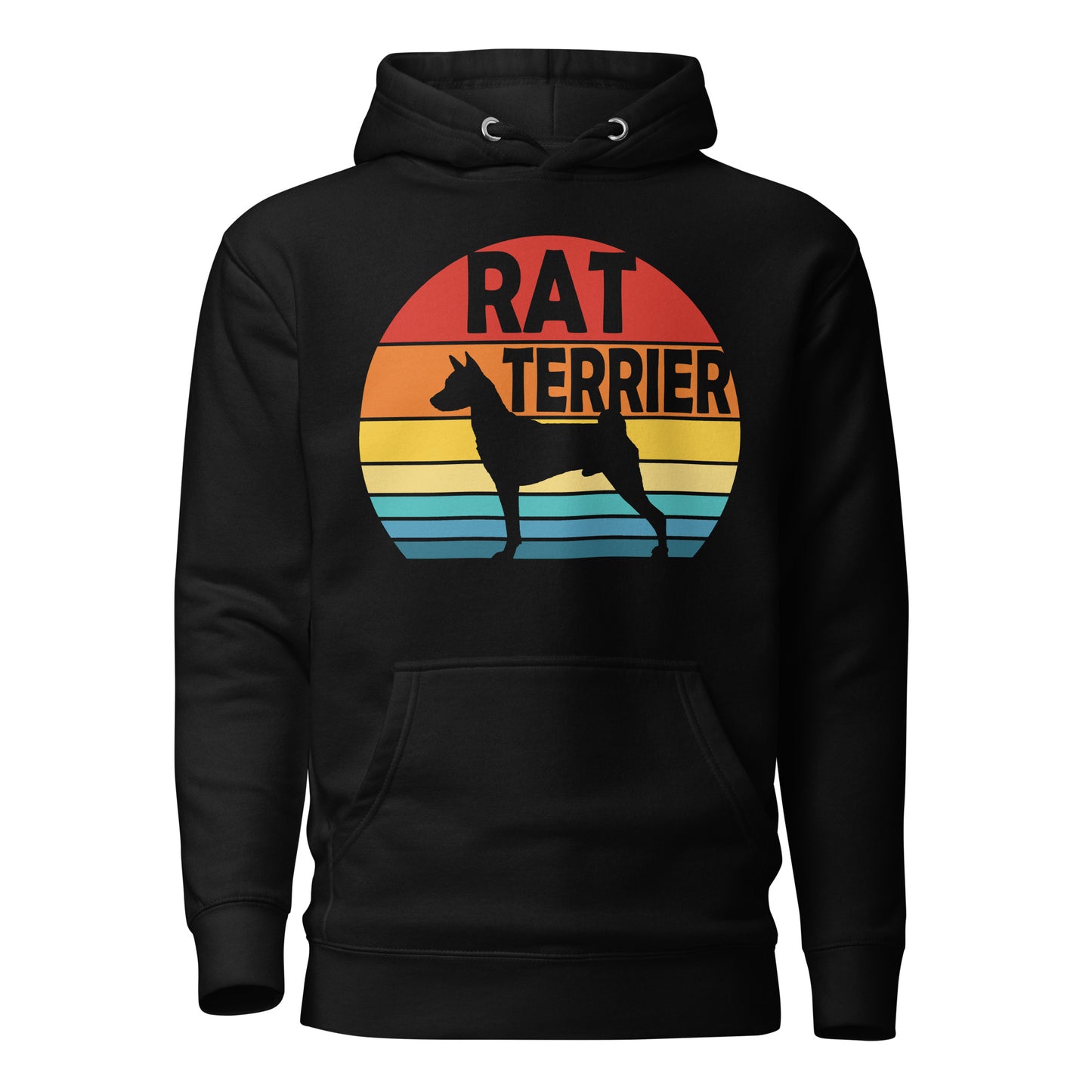 Sunset Rat Terrier Unisex Hoodie